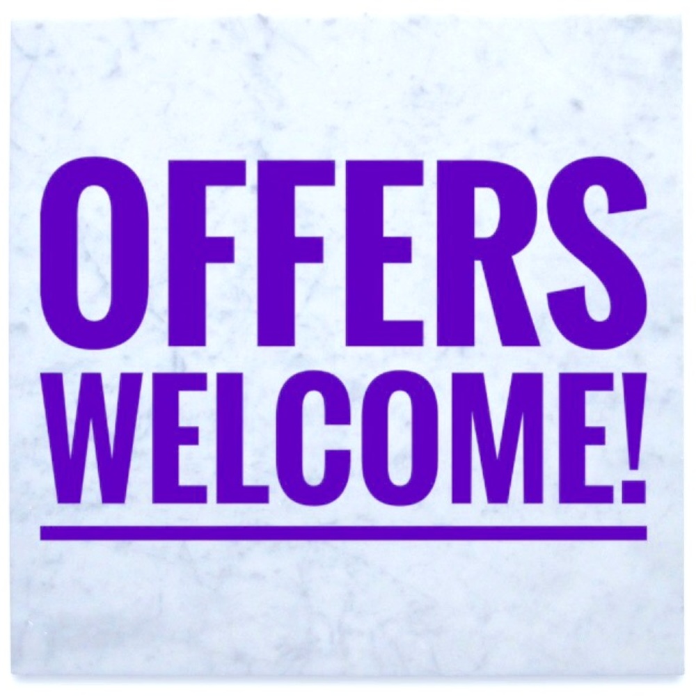 Like something!! Make me an offer!